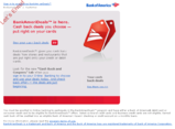 ウイルスサイトへクリックを誘う米銀行Bank of America（バンク・オブ・アメリカ、バンカメ）を装った偽メール