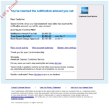 ウイルスサイトへクリックを誘うクレジットカード会社American Express Company（アメリカン・エキスプレス）を装った偽メール